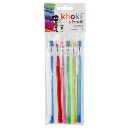 Refillable Bullet Pencils (6 Piece) Pack of 6