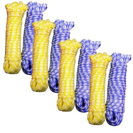 Camping Tools Ski Rope 10m Set of 8