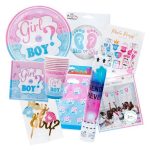 Gender Reveal Complete Party Box - 10 invites - Pink