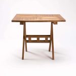 90Cm Square Teak Table Slat Legs - Image 3