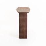 Agra 120Cm Solid Wood Console - Light Brown - Image 3
