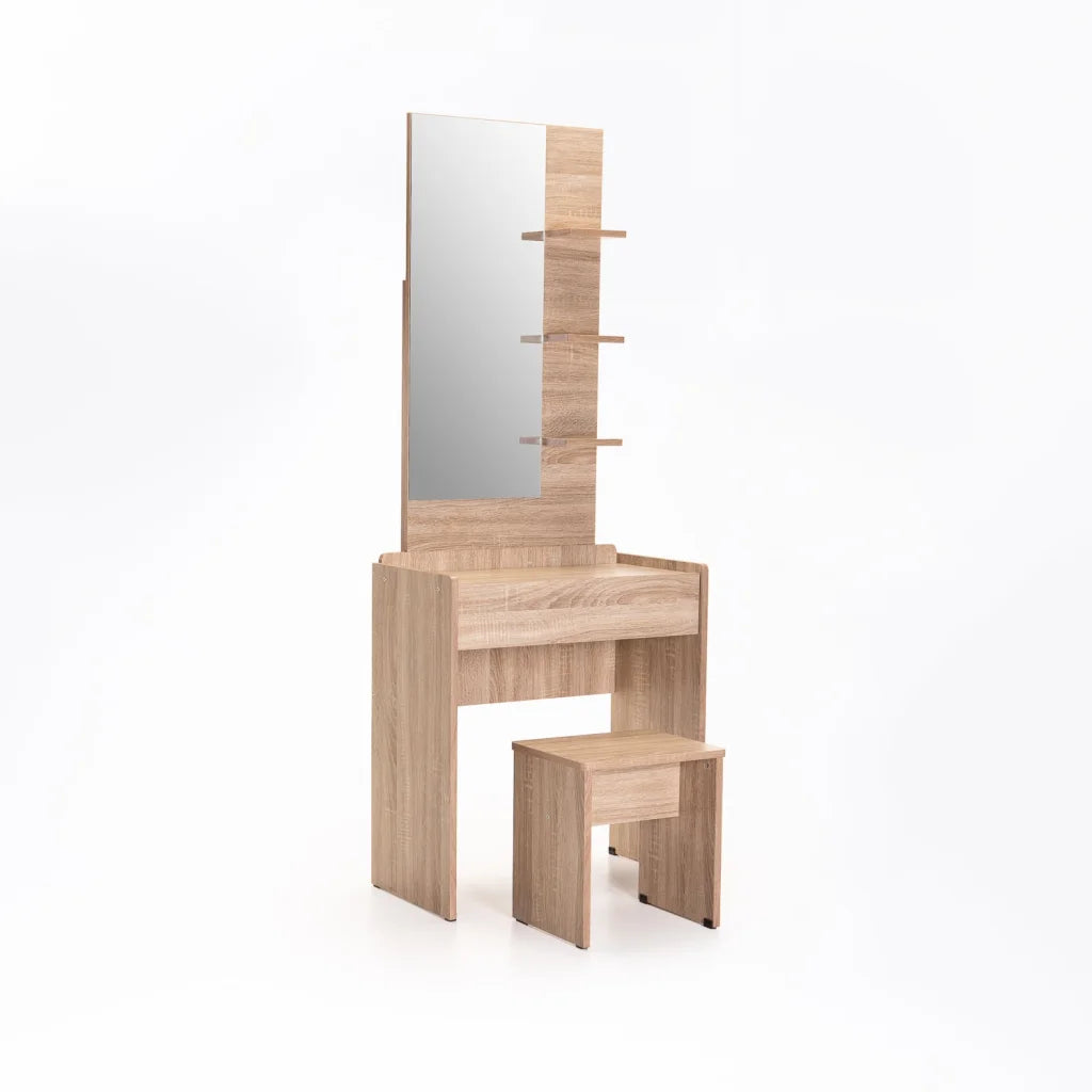 decofurn-furniture-alba-dressing-table-stool-686 Alba Dressing Table & Stool - Image 1