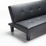 Allan Leather Touch Sleeper Couch - Image 6