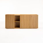 Ash 3 Door Sideboard - Image 3