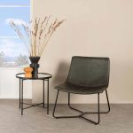 Axel Leather Touch Chair - Image 8