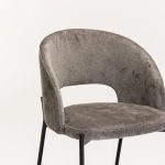 Azuri Fabric Dining Chair - Image 5
