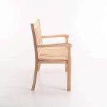 Beaufort Teak 2 Seater Bench - Image 3