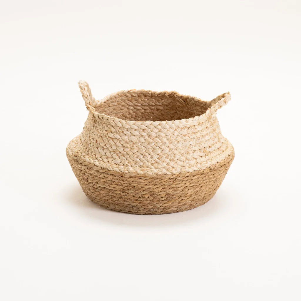 decofurn-furniture-belly-basket-planter-woven-jute-894 Belly Basket Planter - Image 1