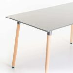 Betty Wooden Leg Dining Table - Image 12