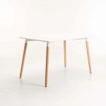 Betty Wooden Leg Dining Table - Image 5
