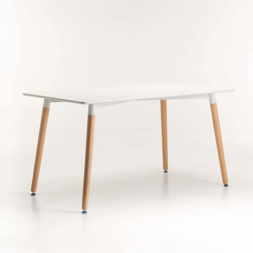 decofurn-furniture-betty-wooden-leg-dining-table-567 Betty Wooden Leg Dining Table - Image 1