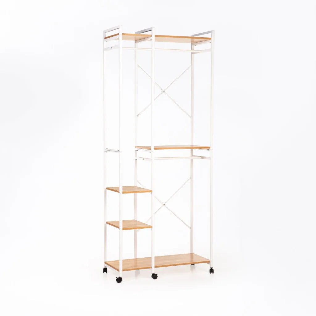 decofurn-furniture-bolt-multi-shelf-hanging-open-robe-252 Bolt Multi Shelf & Hanging Open Robe - Image 1