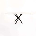 Cam 180X90Cm Glass Top Dining Table - Image 3