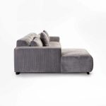 Caterina Fabric Corner Chaise - Image 5