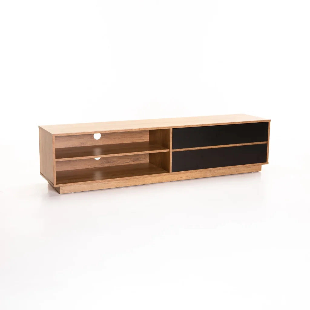 decofurn-furniture-cento-180cm-2-drawer-tv-unit-200 Cento 180Cm 2 Drawer Tv Unit - Image 1