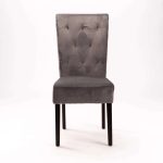 Chesterfield Velvet Dining Chair - Image 2