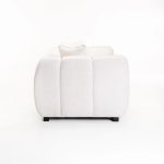 Chloe Fabric 2 Seater Couch - Image 4