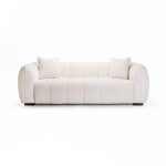 Chloe Fabric 3 Seater Couch - Image 9
