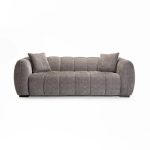 Chloe Fabric 3 Seater Couch - Image 3