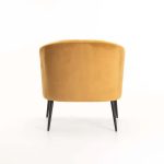 Colt Velvet Chair - Black Leg - Image 11