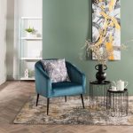 Colt Velvet Chair - Black Leg - Image 14