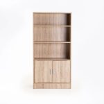 Cyrus 2 Door 3 Shelf Bookcase - Image 5