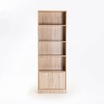 Cyrus 2 Door 4 Shelf Bookcase - Image 6