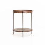 Daisy Side Table & Coffee Table Combo - Walnut - Image 2