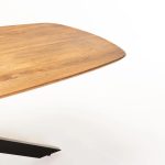Dal Danish Oval Solid Wood Dining Table - Image 5