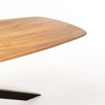 Dal Danish Oval Solid Wood Dining Table - Image 9