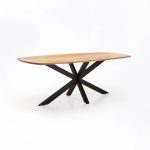 Dal Danish Oval Solid Wood Dining Table