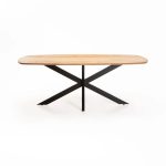 Dal Danish Oval Solid Wood Dining Table - Image 3