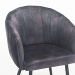 Dante Deluxe Velvet Dining Chair - Image 11