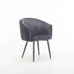 Dante Deluxe Velvet Dining Chair - Image 7