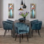 Dante Deluxe Velvet Dining Chair - Image 2
