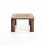 Deva 120X60Cm Solid Wood Coffee Table-Dark Brown - Image 3