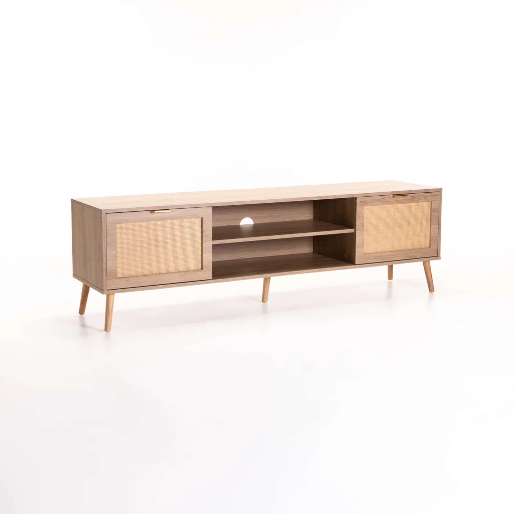 decofurn-furniture-dewi-2-door-tv-unit-667 Dewi 2 Door Tv Unit - Image 1