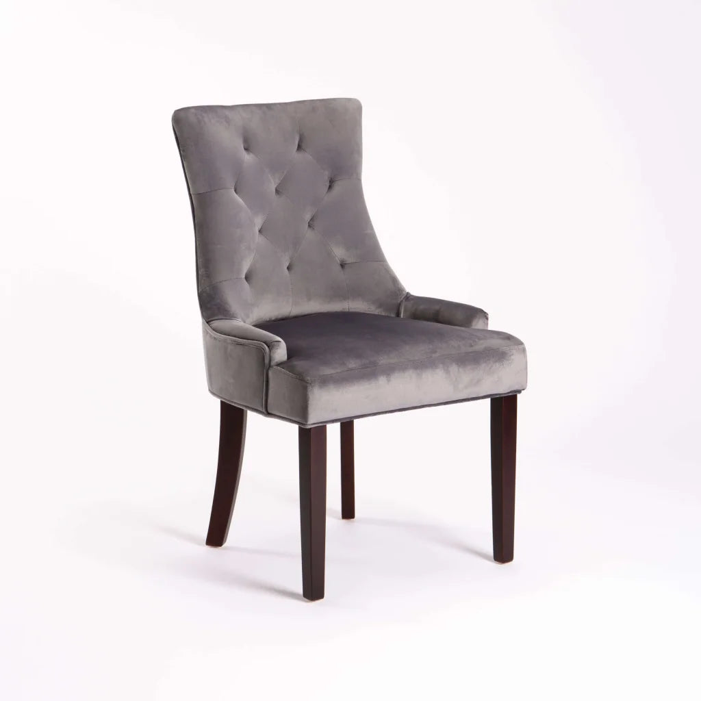 decofurn-furniture-didier-velvet-dining-chair-355 Didier Velvet Dining Chair - Image 1
