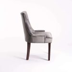 Didier Velvet Dining Chair - Image 3