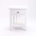 Dina White 1 Drawer Pedestal - Image 2