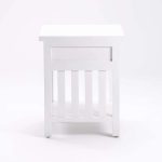 Dina White 1 Drawer Pedestal - Image 4