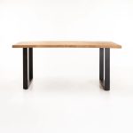 Diya Solid Wood Dining Table - Image 3