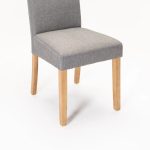 Earl Deluxe Fabric Dining Chair - Image 15