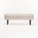 Eden Textured Fabric Ottoman - Image 2