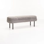Eden Textured Fabric Ottoman - Image 5