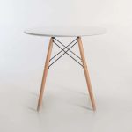 Elia Round Wooden Leg Table - Image 11