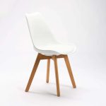 Elia Wooden Leg Dining Chair - Image 11