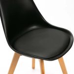 Elia Wooden Leg Dining Chair - Image 5