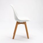 Elia Wooden Leg Dining Chair - Image 14