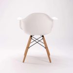 Emmy Wooden Leg Armchair - Image 9